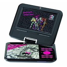 Lecteur DVD portable Monster High Ecran rotatif pour 100