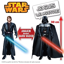 Figurine Ultimate Vader Elextronique avec sabre lumineux pour 40