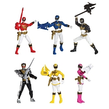 Coffret 6 figurines 10 cm Power Rangers Mega Force pour 45